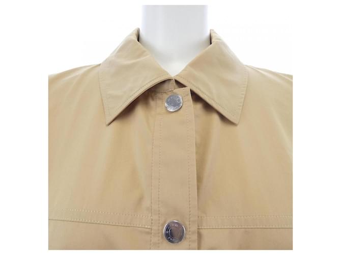 Hermès Camisa Hermes 36 Beige - vista 5