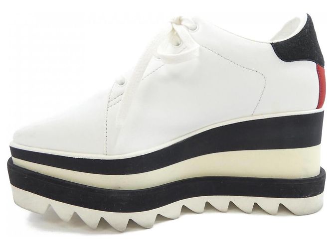 Stella Mc Cartney Zapatos de plataforma Stella McCartney Negro Blanco - vista 2