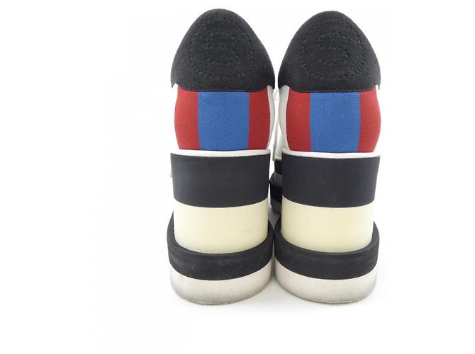 Stella Mc Cartney Zapatos de plataforma Stella McCartney Negro Blanco - vista 5