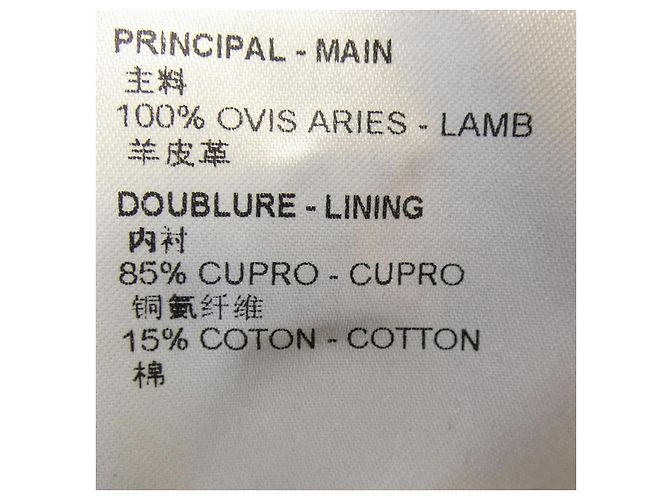 Chaqueta de lana de cordero Monogram Louis Vuitton Azul Azul marino - vista 3