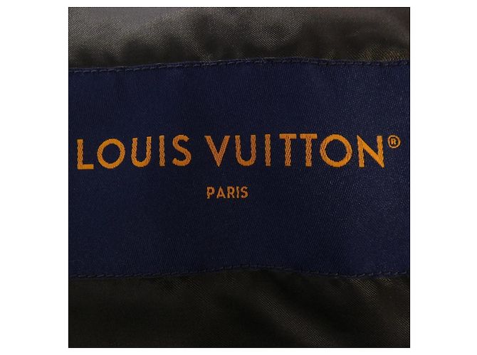 Chaqueta de lana de cordero Monogram Louis Vuitton Azul Azul marino - vista 5