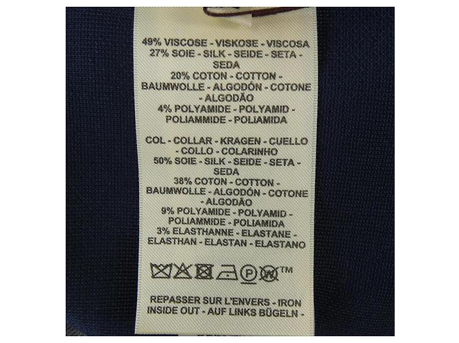 Top de lana de Hermès Azul - vista 3