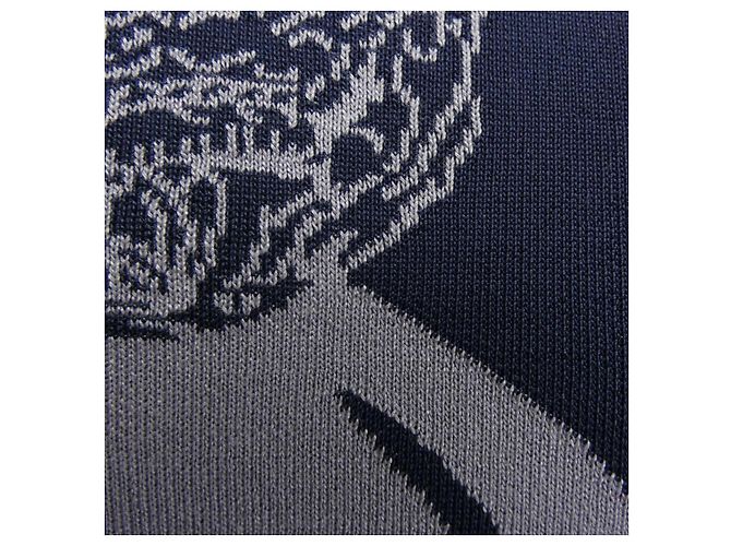 Top de lana de Hermès Azul - vista 7