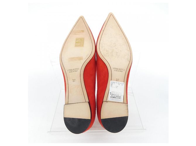 Autre Marque Scarpe Nina Ricci Rosso - vista 4