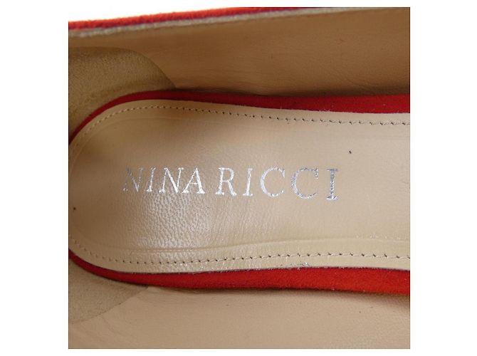 Autre Marque Scarpe Nina Ricci Rosso - vista 6
