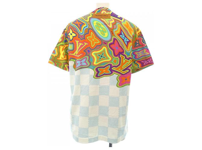 T-shirt in cotone Louis Vuitton Bianco - vista 2