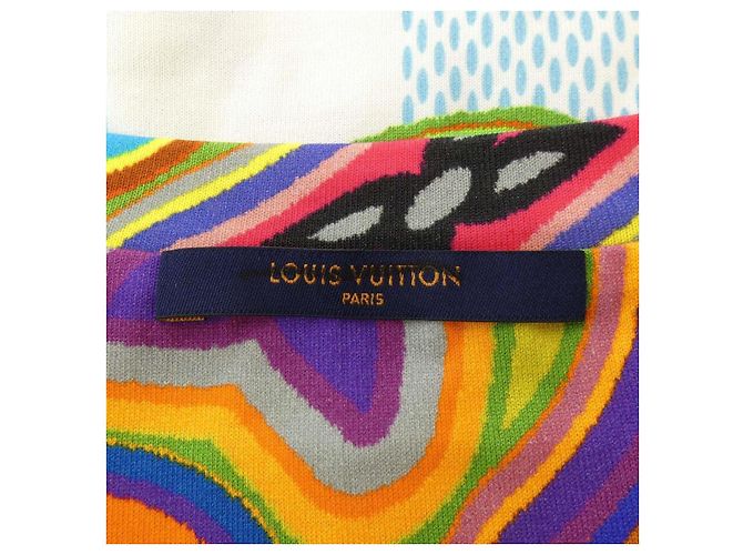 T-shirt in cotone Louis Vuitton Bianco - vista 4