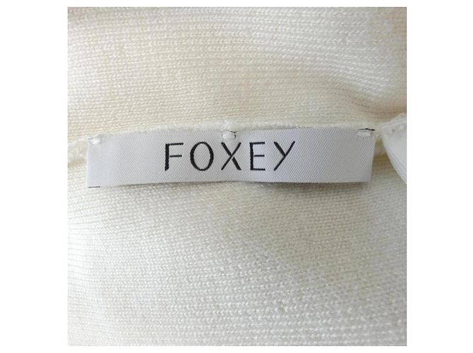 Autre Marque Top de punto FOXEY Blanco - vista 4