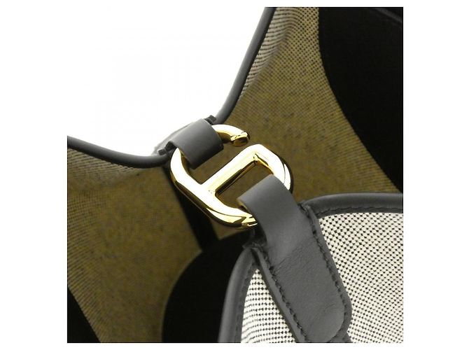 Hermès Bolso Hermes In The Loop18 Toile H Swift Negro - vista 3