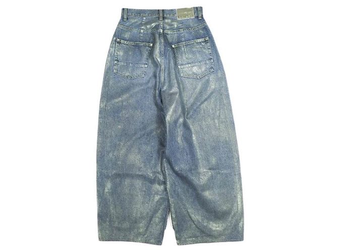 Autre Marque Pantalones de denim con revestimiento ASTRAET Plata - vista 2