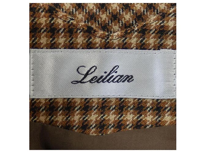 Autre Marque Leilian Dress Brown Black - view 4