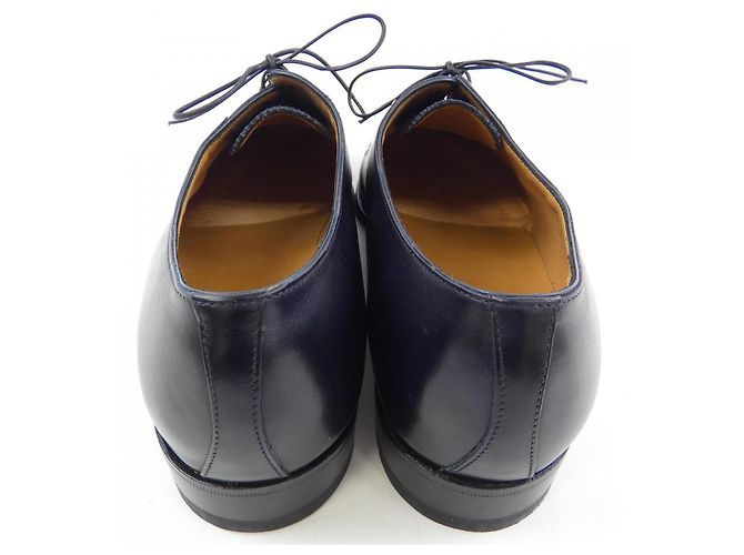 Autre Marque Enzo Bonafe Lederschuhe Schwarz - Ansicht 6