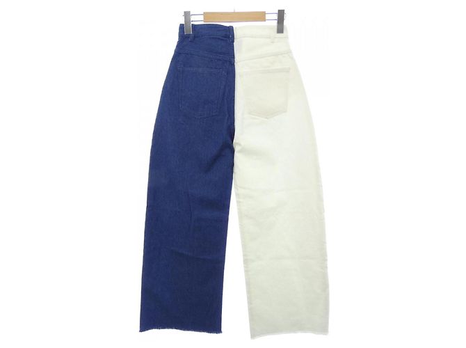 Autre Marque Jeans Marques'Almeida Bianco - vista 2
