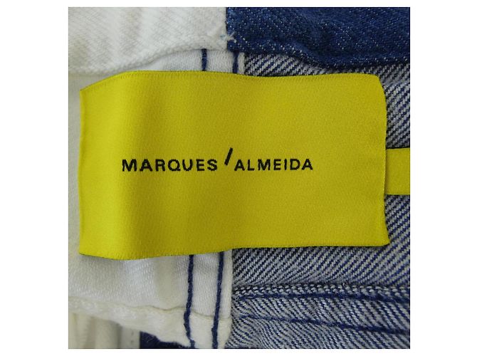 Autre Marque Jeans Marques'Almeida Bianco - vista 4