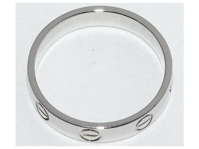 Cartier Love Ring Pt950 Ringgröße 52 Silber - Ansicht 4