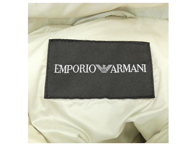 Abrigo Emporio Armani Beige - vista 4