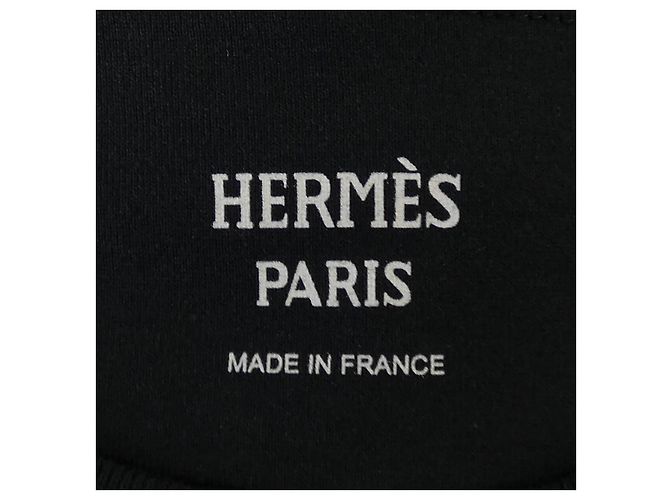 Hermès Vestido cortado Hermes Negro - vista 4