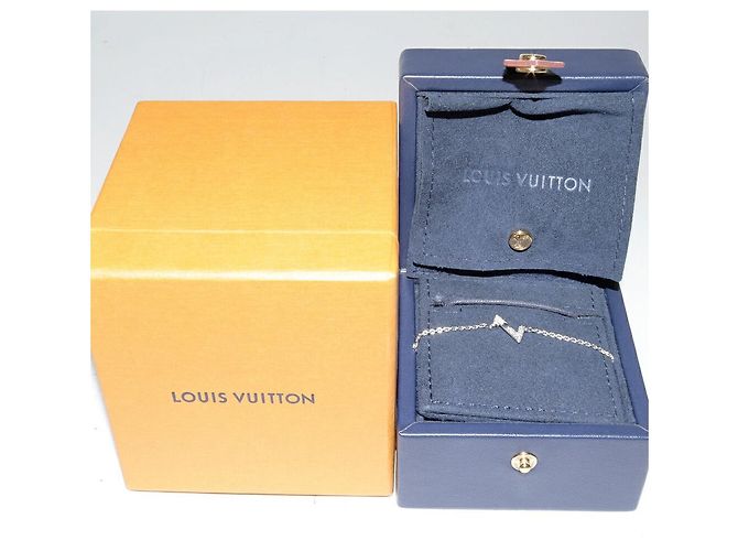 Bracciale Louis Vuitton LV Volt Upside Down in oro bianco Au750 e diamanti Argento - vista 3
