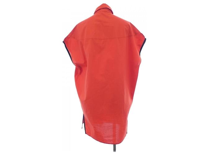 Hermès Camicia in cotone Hermes Rosso - vista 2