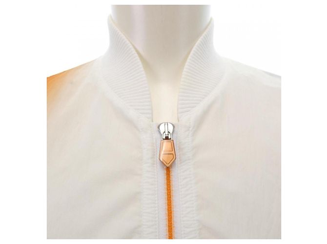 Chaqueta Blouson Hermès Blanco - vista 6
