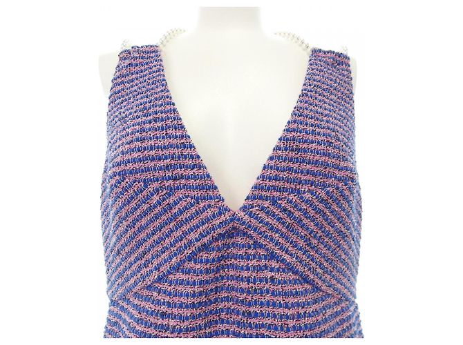 Timeless Chanel Kleid Pink Blau - Ansicht 6