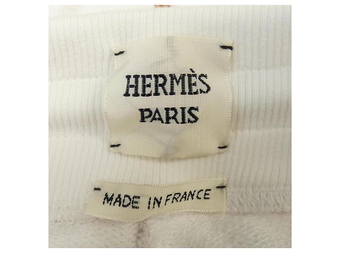 Hermès Pantaloni Hermes Bianco - vista 4