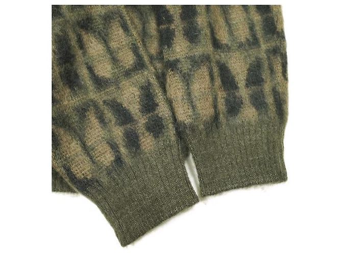 Autre Marque Cárdigan de mohair Needles Verde Verde oliva - vista 6