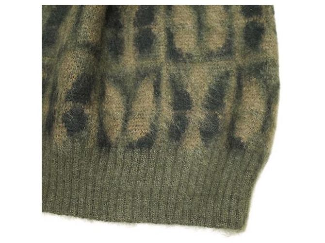 Autre Marque Cárdigan de mohair Needles Verde Verde oliva - vista 7