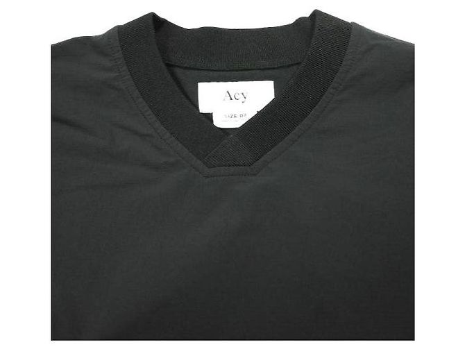Autre Marque Acy 24SS Pullover Hemd V2 Nylon Hemd Schwarz - Ansicht 7