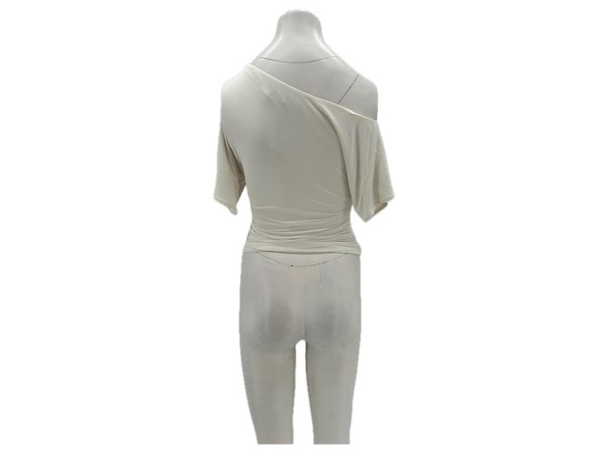 Autre Marque Weißes Off-Shoulder-Top - Ansicht 2
