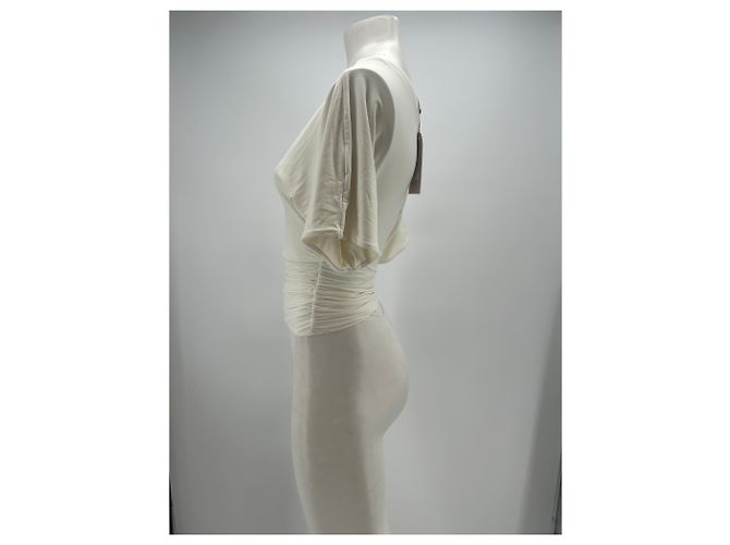 Autre Marque Weißes Off-Shoulder-Top - Ansicht 4