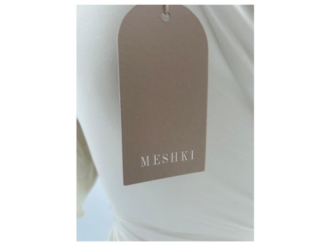 Autre Marque Weißes Off-Shoulder-Top - Ansicht 5