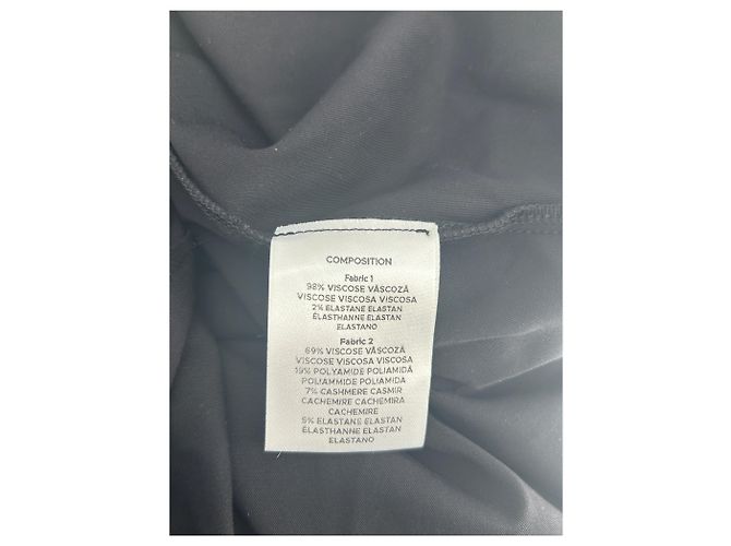 Autre Marque Asymmetrisches schwarzes Kleid - Ansicht 7