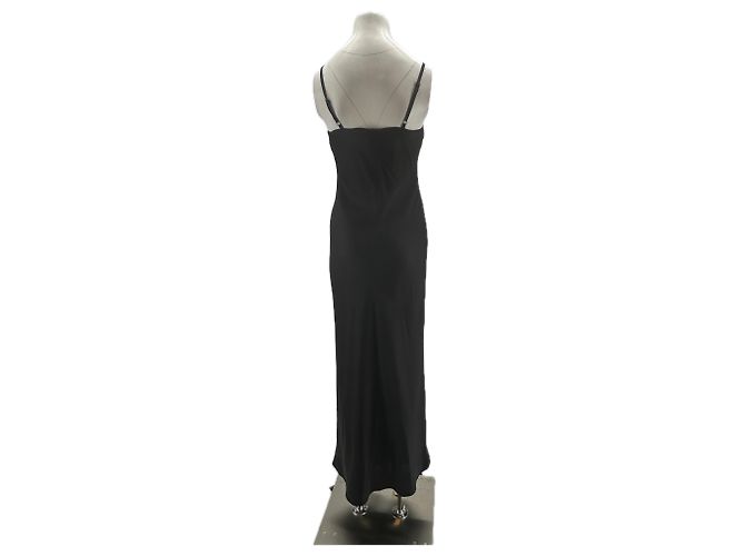 Autre Marque YAEL Seidenkleid Schwarz - Ansicht 2