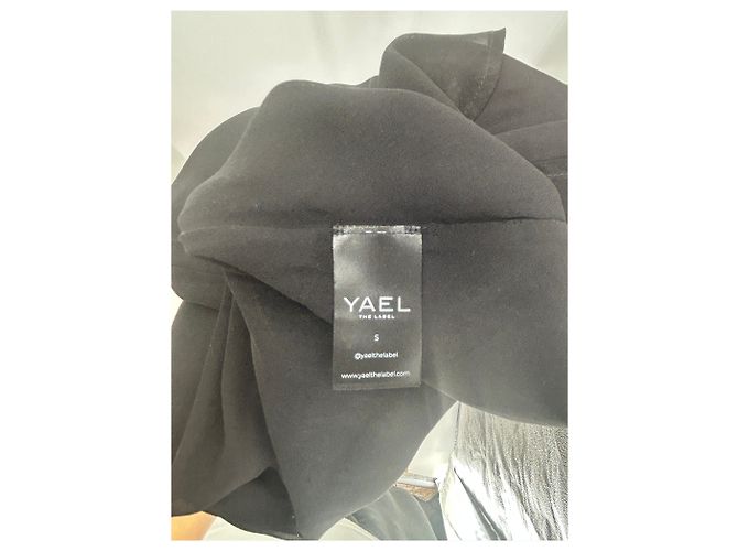 Autre Marque YAEL Seidenkleid Schwarz - Ansicht 6
