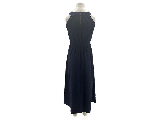 Vestido Johnnie Boden de algodón azul marino Talla 4 - vista 2