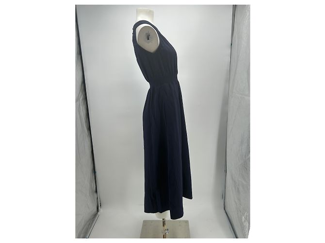 Vestido Johnnie Boden de algodón azul marino Talla 4 - vista 3
