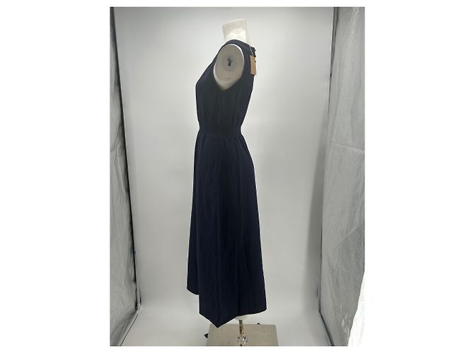 Vestido Johnnie Boden de algodón azul marino Talla 4 - vista 4