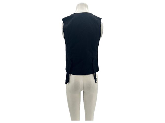 Autre Marque Blazer RIXO negro de algodón XS - vista 2