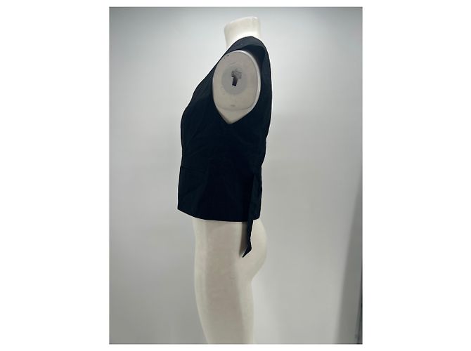 Autre Marque Blazer RIXO negro de algodón XS - vista 3