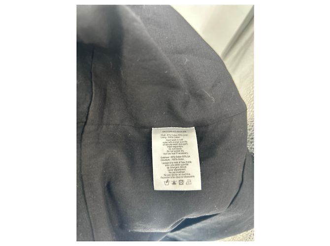 Autre Marque Blazer RIXO negro de algodón XS - vista 6