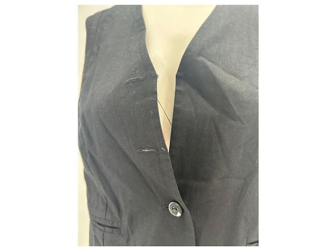 Autre Marque Blazer RIXO negro de algodón XS - vista 7