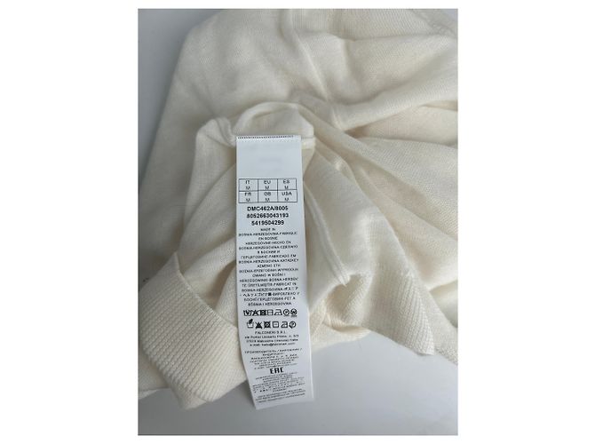 Autre Marque Regata de cashmere creme Bege - vista 6