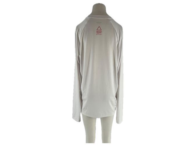 Autre Marque T-shirt a maniche lunga bianca Bianco - vista 2
