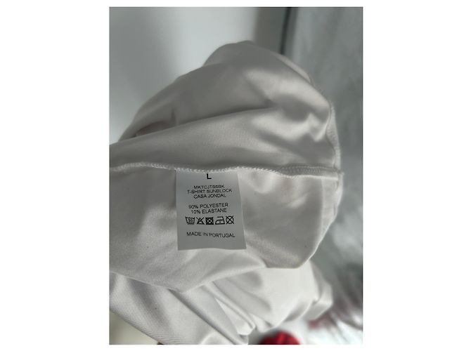 Autre Marque T-shirt a maniche lunga bianca Bianco - vista 8
