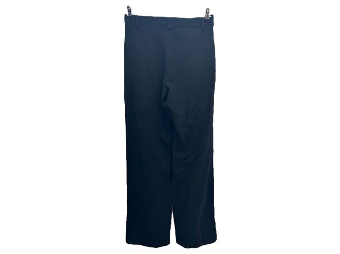 Autre Marque MATTEAU Schwarze Wollhose - Ansicht 2