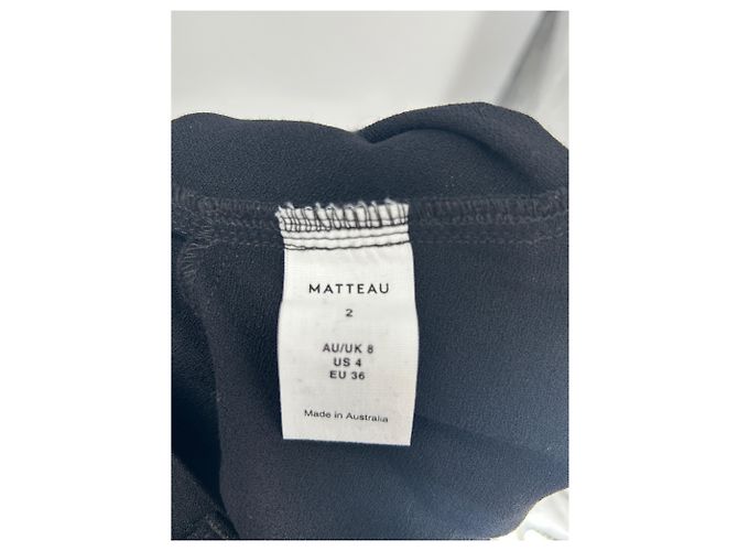 Autre Marque MATTEAU Schwarze Wollhose - Ansicht 4