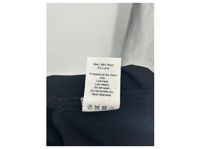 Autre Marque MATTEAU Schwarze Wollhose - Ansicht 5