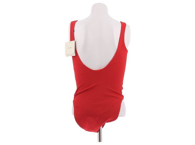 Calvin Klein Einteiliger Badeanzug rot - Ansicht 2