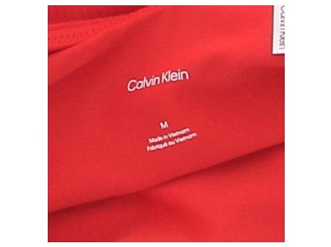 Calvin Klein Einteiliger Badeanzug rot - Ansicht 6